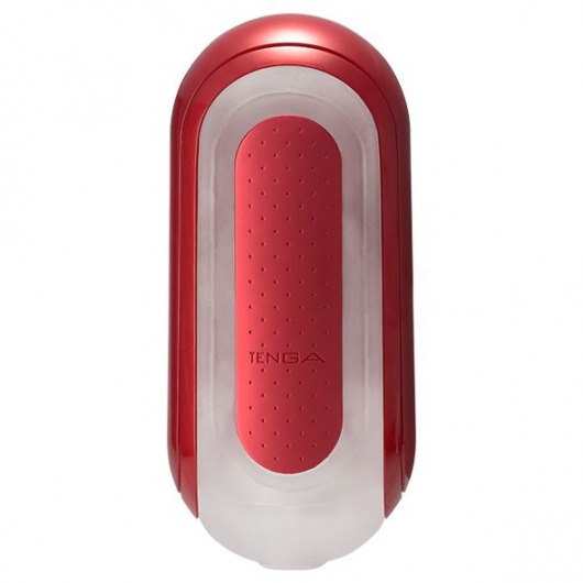Красный мастурбатор Flip Zero Red   Warmer с подогревом - Tenga - в Иркутске купить с доставкой
