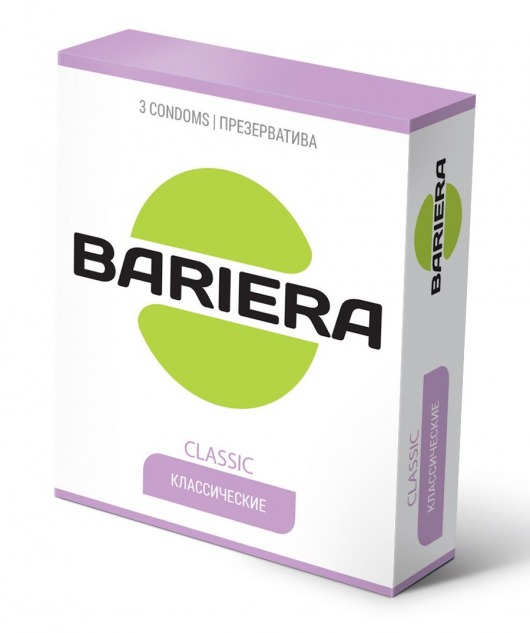 Классические презервативы Bariera Classic - 3 шт. - Bariera - купить с доставкой в Иркутске