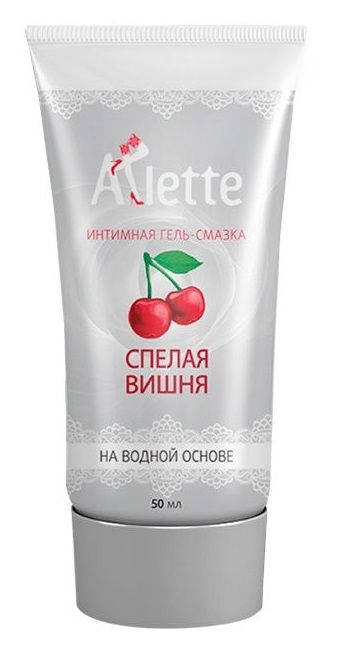 Интимная гель-смазка на водной основе Arlette  Спелая вишня  - 50 мл. - Arlette - купить с доставкой в Иркутске