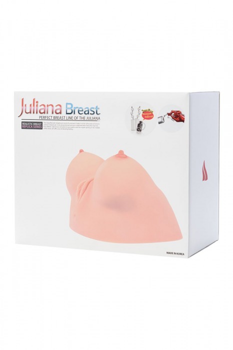Мастурбатор Juliana Breast с вагиной - KOKOS - в Иркутске купить с доставкой
