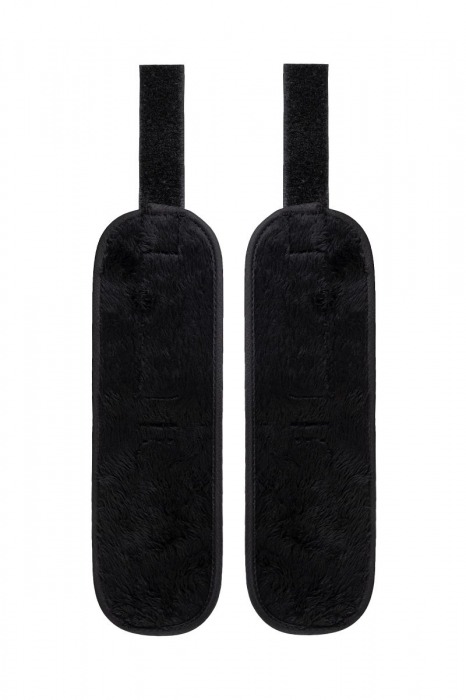 Серебристо-черные наручники Anonymo - ToyFa - купить с доставкой в Иркутске