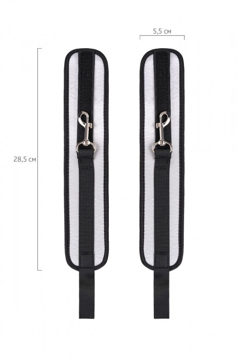 Серебристо-черные оковы Anonymo - ToyFa - купить с доставкой в Иркутске