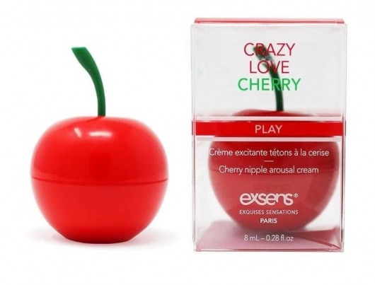 Крем для стимуляции сосков Crazy Love Cherry - 8 мл. - Exsens - купить с доставкой в Иркутске