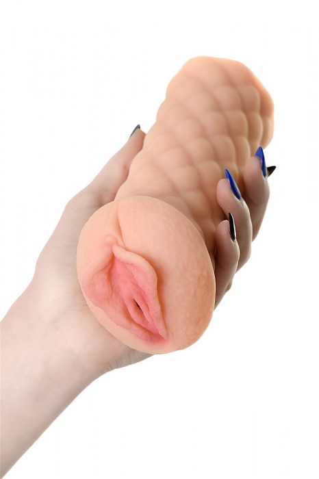 Телесный мастурбатор-вагина Elegance.002 с вибрацией - KOKOS - в Иркутске купить с доставкой