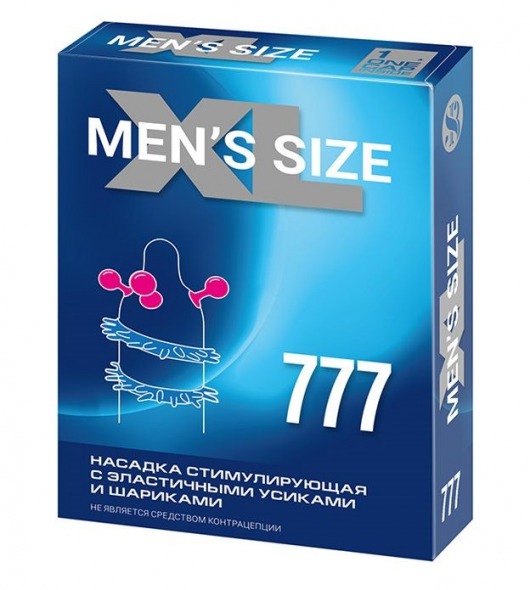 Стимулирующая насадка на пенис MEN SIZE 777 - Sitabella - в Иркутске купить с доставкой