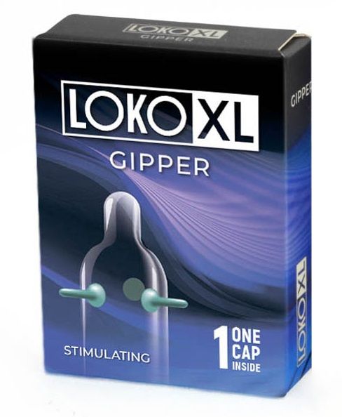 Стимулирующая насадка на пенис LOKO XL GIPPER - Sitabella - в Иркутске купить с доставкой