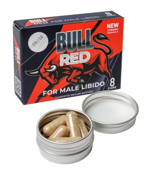 Пищевой концентрат для мужчин BULL RED - 8 капсул - Sitabella - купить с доставкой в Иркутске