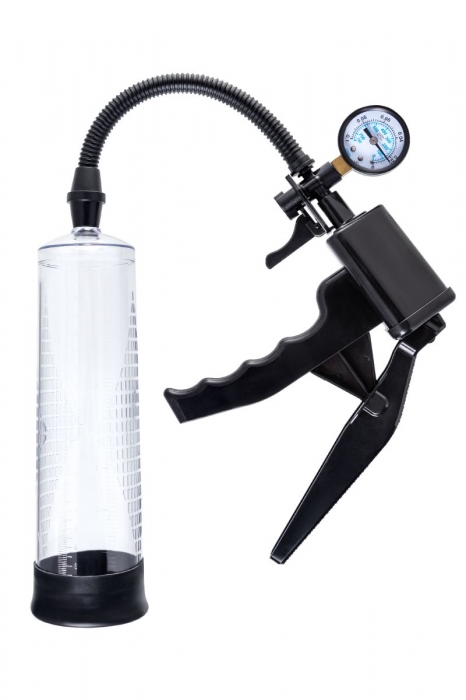 Прозрачная механическая помпа для пениса Viggo - Sexus - в Иркутске купить с доставкой