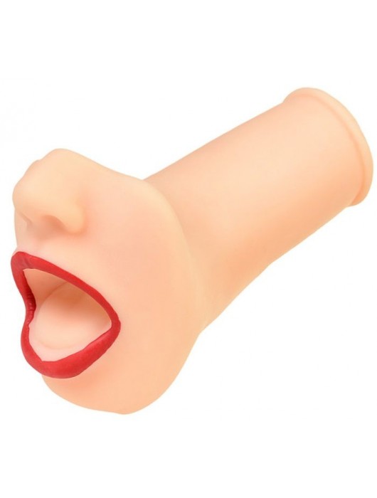 Мастурбатор-ротик с алыми губами - ToyFa - в Иркутске купить с доставкой