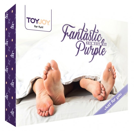 Эротический набор FANTASTIC PURPLE SEX TOY KIT - Toy Joy - купить с доставкой в Иркутске