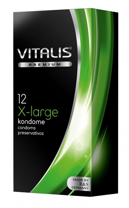 Презервативы увеличенного размера VITALIS PREMIUM x-large - 12 шт. - Vitalis - купить с доставкой в Иркутске