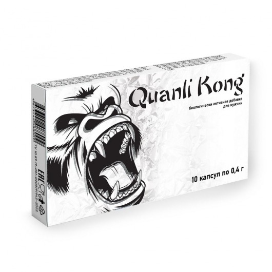 БАД для мужчин Quanli Kong - 10 капсул (400 мг.) - Quanli Kong - купить с доставкой в Иркутске