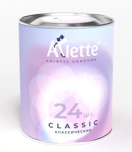 Классические презервативы Arlette Classic - 24 шт. - Arlette - купить с доставкой в Иркутске