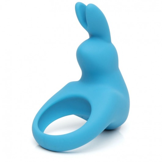 Голубое эрекционное виброкольцо Happy Rabbit Rechargeable Rabbit Cock Ring - Happy Rabbit - в Иркутске купить с доставкой