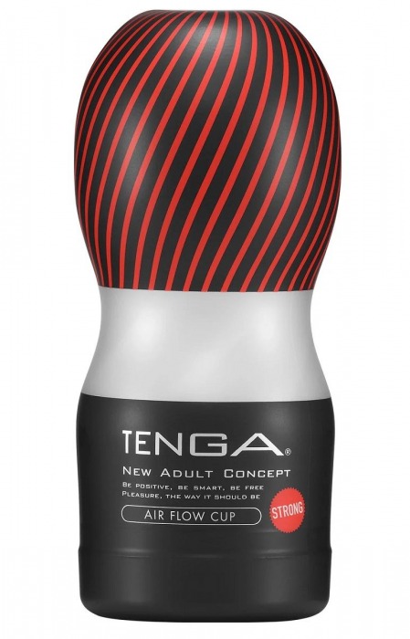 Мастурбатор Air Flow Cup Strong - Tenga - в Иркутске купить с доставкой
