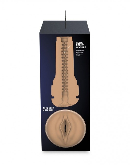 Телесный мастурбатор-вагина Feel Stroker - Kiiroo - в Иркутске купить с доставкой