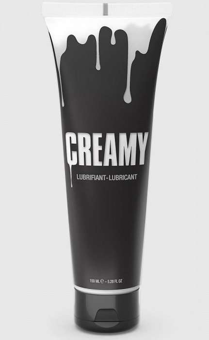 Смазка на водной основе Creamy с консистенцией спермы - 150 мл. - Strap-on-me - купить с доставкой в Иркутске