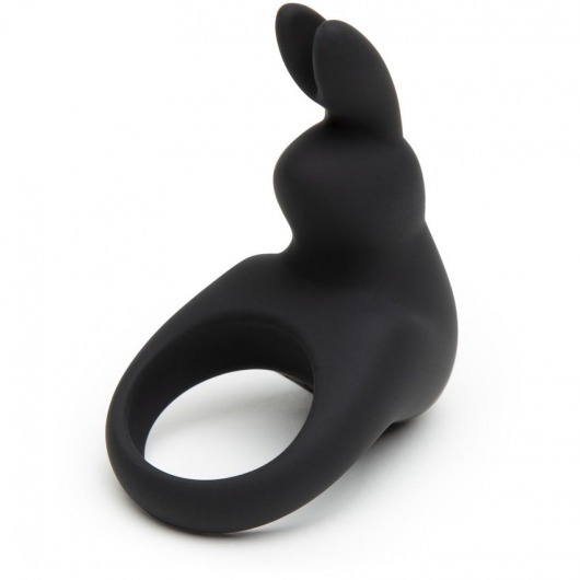 Черное эрекционное виброкольцо Happy Rabbit Rechargeable Rabbit Cock Ring - Happy Rabbit - в Иркутске купить с доставкой