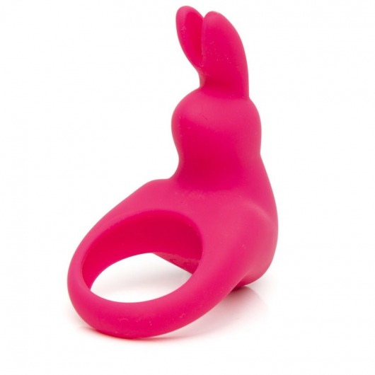 Розовое эрекционное виброкольцо Happy Rabbit Rechargeable Rabbit Cock Ring - Happy Rabbit - в Иркутске купить с доставкой