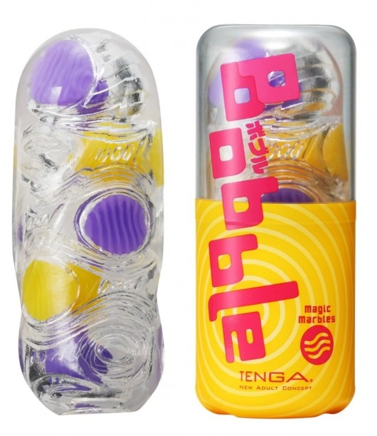 Мастурбатор Tenga Bobble Magic Marbles - Tenga - в Иркутске купить с доставкой