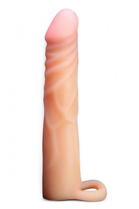 Телесная насадка на пенис Cock Xtender - 17,7 см. - Blush Novelties - в Иркутске купить с доставкой