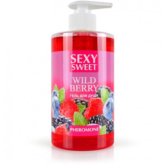 Гель для душа Sexy Sweet Wild Berry с ароматом лесных ягод и феромонами - 430 мл. -  - Магазин феромонов в Иркутске