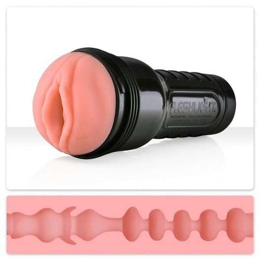 Мастурбатор-вагина Fleshlight - Pink Lady Mini-Lotus - Fleshlight - в Иркутске купить с доставкой