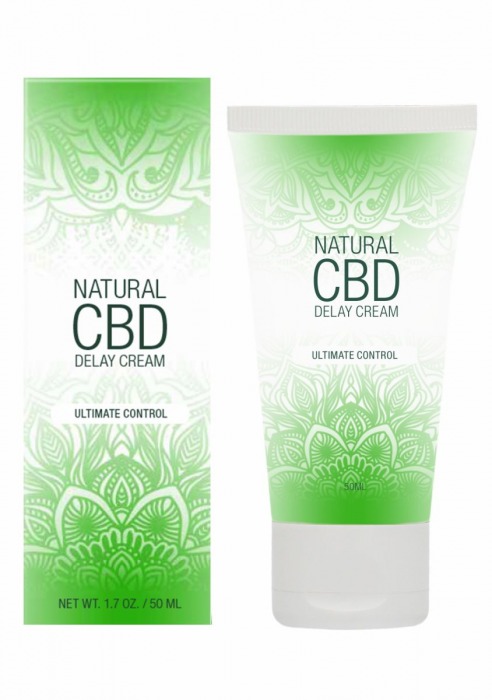 Крем-пролонгатор Natural CBD Delay Cream - 50 мл. - Shots Media BV - купить с доставкой в Иркутске