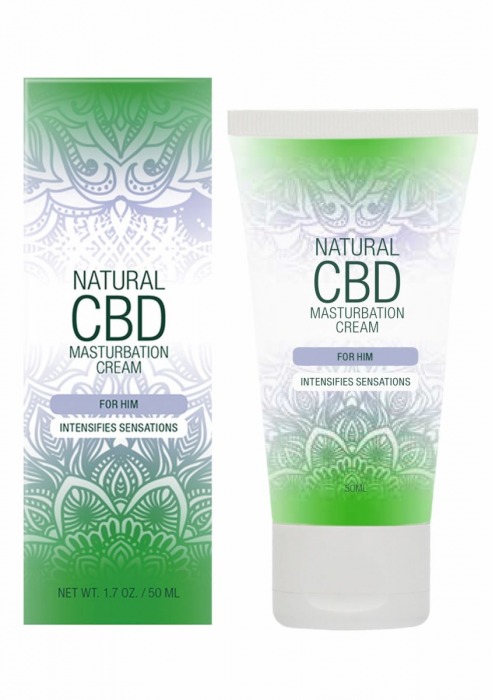 Крем для мастурбации для мужчин Natural CBD Masturbation Cream For Him - 50 мл. - Shots Media BV - купить с доставкой в Иркутске