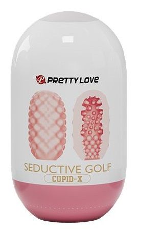Розовый мастурбатор-яйцо Seductive Golf - Baile - в Иркутске купить с доставкой