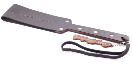 Гладкий мягкий удлиненный пэддл с заклепками - 32 см. - Crazy Handmade - купить с доставкой в Иркутске