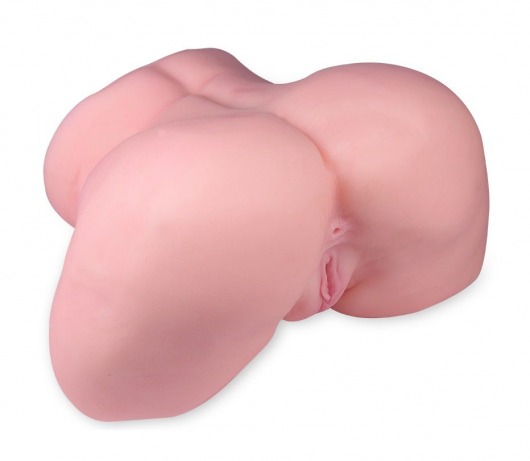 Реалистичный мастурбатор-полуторс с 2 рабочими отверстиями - S-HANDE - в Иркутске купить с доставкой