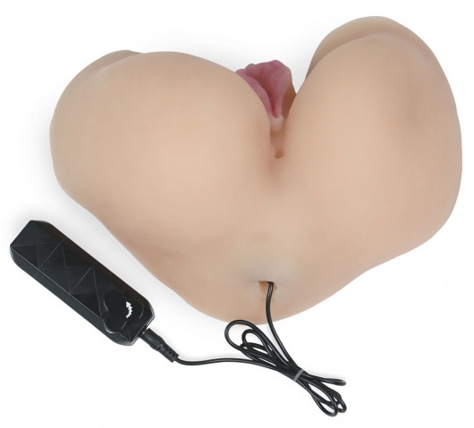 Вибровагина из киберкожи с выносным пультом - LOVETOY (А-Полимер) - в Иркутске купить с доставкой