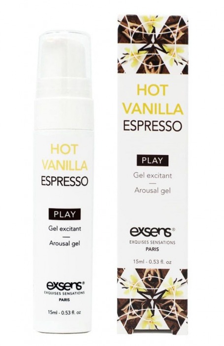 Возбуждающий гель Hot Vanilla Espresso Arousal Gel - 15 мл. - Exsens - купить с доставкой в Иркутске