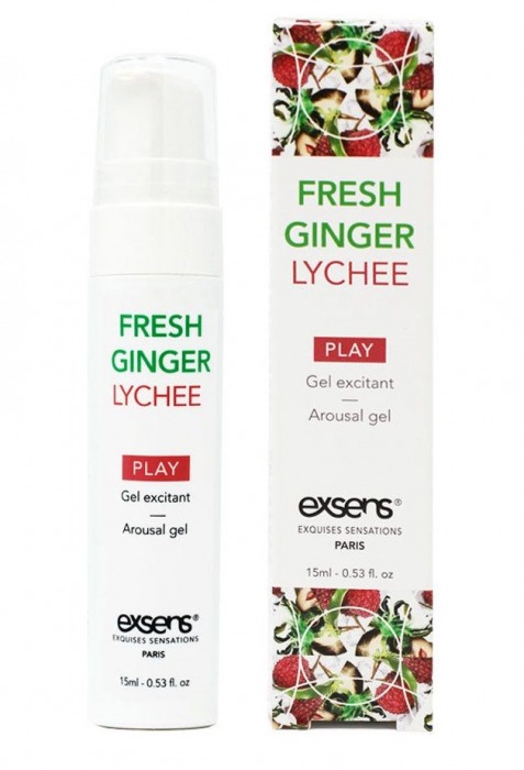 Возбуждающий гель Fresh Ginger Lychee Arousal Gel - 15 мл. - Exsens - купить с доставкой в Иркутске