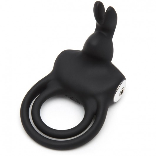 Черное эрекционное виброкольцо Happy Rabbit Cock Ring - Happy Rabbit - в Иркутске купить с доставкой
