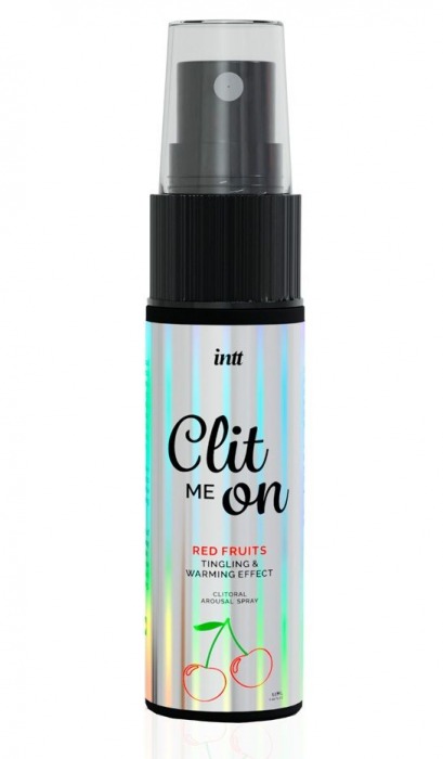 Клиторальный возбуждающий спрей Clit Me On Red Fruits - 12 мл. - INTT - купить с доставкой в Иркутске