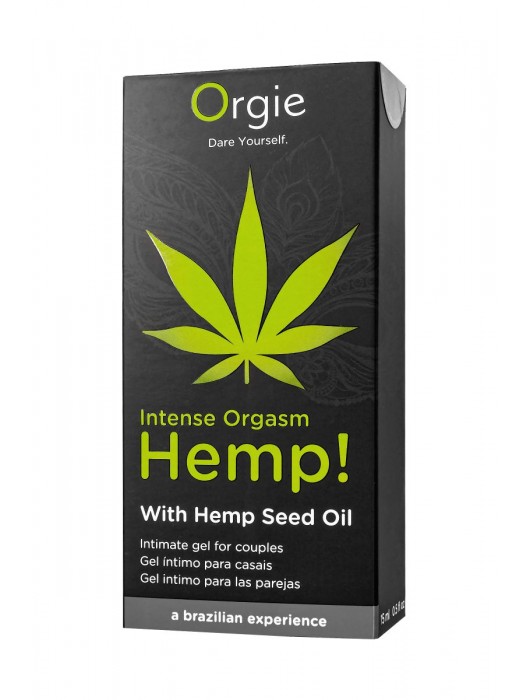 Возбуждающий интимный гель для пар ORGIE Hemp Intense Orgasm - 15 мл. - ORGIE - купить с доставкой в Иркутске