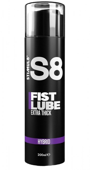 Гибридный лубрикант-желе для фистинга S8 Hybrid Fist Lube - 200 мл. - Stimul8 - купить с доставкой в Иркутске