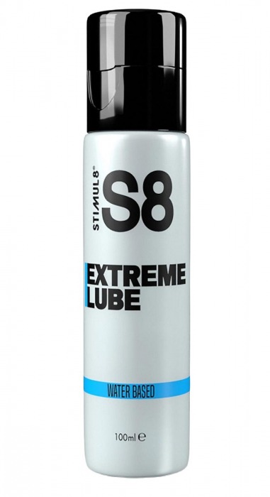 Лубрикант на водной основе S8 Extreme Lube - 100 мл. - Stimul8 - купить с доставкой в Иркутске