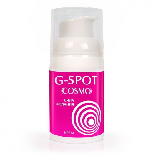 Стимулирующий интимный крем для женщин Cosmo G-spot - 28 гр. - Биоритм - купить с доставкой в Иркутске