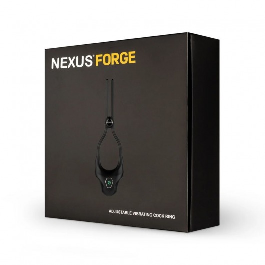 Черное эрекционное лассо с вибрацией Nexus Forge - Nexus Range - в Иркутске купить с доставкой