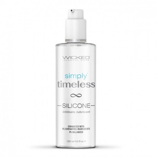 Лубрикант на силиконовой основе Wicked Simply Timeless Silicone - 120 мл. - Wicked - купить с доставкой в Иркутске