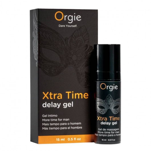 Продлевающий гель Orgie Xtra Time Delay Gel - 15 мл. - ORGIE - купить с доставкой в Иркутске