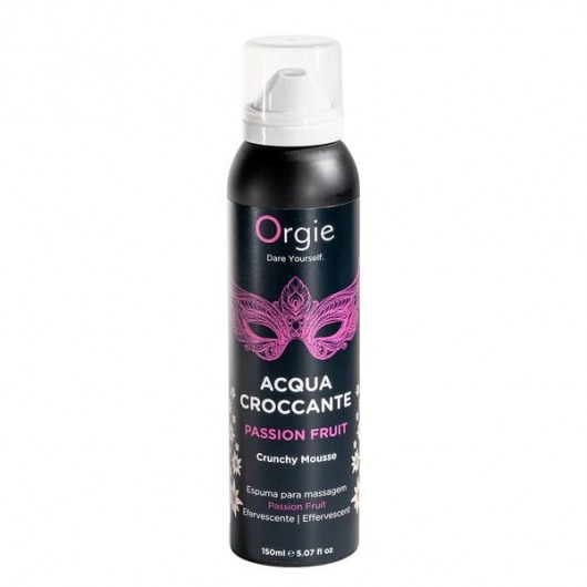 Хрустящая пенка для массажа Acqua Croccante Passion Fruit - 150 мл. - ORGIE - купить с доставкой в Иркутске