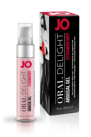 Клубничный лубрикант для оральных ласк Oral Delight Strawberry Sensation - 30 мл. - System JO - купить с доставкой в Иркутске