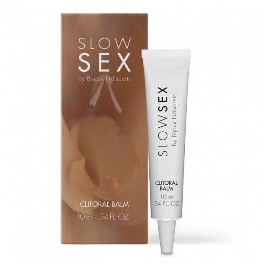 Бальзам для клитора Slow Sex Clitoral Balm - 10 мл. - Bijoux Indiscrets - купить с доставкой в Иркутске