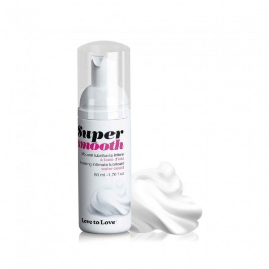 Лубрикант нежнейшая пенка Super Smooth Foaming Intime Lubricant - 50 мл. - Love to Love - купить с доставкой в Иркутске