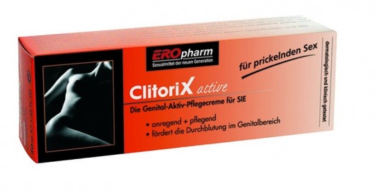 Возбуждающий крем для женщин ClitoriX active - 40 мл. - Joy Division - купить с доставкой в Иркутске