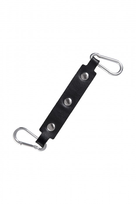 Черно-красные оковы из натуральной кожи - Pecado - купить с доставкой в Иркутске